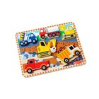 Chunky Puzzle melissa And Doug  Construction 6pcs Learning 