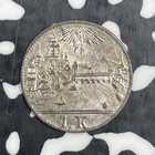  1839  Germany Frankfurt City View 1 Kreuzer Lot n3340 Silver  High Grade 