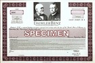      Personalized Ferrari Or Daimler Benz  mercedes  Stock Certificates Novelty     