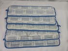 5 Rubbermaid Commercial Q410 Hygen 18  Microfiber Mop Pad Blue Qty 5 1a