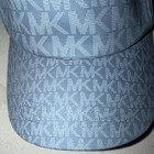 Michael Kors Mk Logo Women s Blue Bouquet Baseball Cap hat Msrp  68