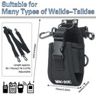 3 In1 Radio Holster Holder Molle Radio Pouch Case Radio Strap For For Duty Be   