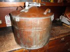 Antique Copper Hand Crank Washing Machine Home Laundry Co North Chicago Pat 1916
