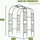 Naizea Garden Arch Arbor Trellis Archway Garden Trellis For Lawn  Party Ceremony