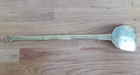 Antique 18th Century Brass Fish Slice spatula