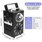 700w Smoke Fog Machine Led Rgb Stage Disco Dj Party Wedding Show Light  remote