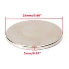 Lot 5 10 20magnets Super Strong Round Disc Earth N35 Neodymium Magnet 25 X 2 Mm