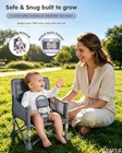 Best Baby Chair  Folding Booster Seat With Tray For Travel   Beach  Ages 6m-3y