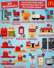 Mcdonald   s Happy Meal Toys 2025 Mini Lil Complete Set 21 W new  Unused Meal Box