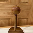 Vintage Maracas Pair Puerto Rico Handmade Carved Excellent  Condition L  k Lot
