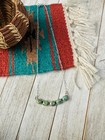 Navajo Turquoise   Sterling Silver Five Stone Necklace