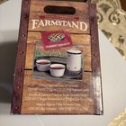 Farmstand Candles Essence Of Good Living Choose Scent  gift Set Of 3 Pzs 