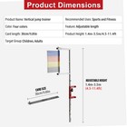 Vertical Jump Tester Wall Mounted Vertical Jump Measurement Tool For Kids Adults