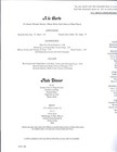 D rgw Rio Grande Railroad Vintage Dinner Menu Bx