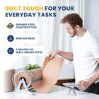 36 Inch Paper Roll Dispenser And Cutter - Heavy-duty Wall Mountable  Non Slip   