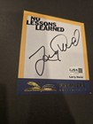 Larry David Signed Auto No Lessons Learned Hc Book Jsa Coa Curb Your Enthusiasm 