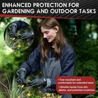 Disposable Black Nitrile Gloves 4 Mil Large 100 Pcs Latex Free Powder Free Food