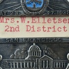 National Congress Of Parents Teachers 1938 San Francisco City Hall Pewter Pin