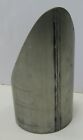 Vintage Industrial Brass Candle Stand Holder Wood Base Handmade Unusual