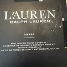 Lauren Ralph Lauren Sierra Reversible 3pcs Duvet Cover Set Full queen Msrp  385