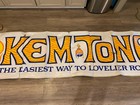 Vintage Sherwin Williams Cover The Earth Banner Sign 9 x27 
