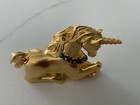    estee Lauder 2001 Magical Unicorn Solid Perfume Compact Vintage Collectible