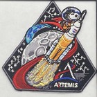 Nasa - Artemis Astronaut Moon Mission Space Patch- 3 5   