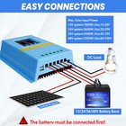 Upgraded 150a Mppt Solar Charge Controller 12v 24v 36v 48v Battery Pv Regulator
