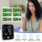 Smart Bluetooth Blood Pressure Monitor  For Home Use Come With 17  And 21  Bp   