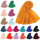 Women Modal Soft Maxi Hijab Scarf Shawl Wrap Islamic Muslim Headcover 180 85cm