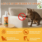 2pcs Cat Deterrent Spray For Indoor   Outdoor Use  No Scratch Spray For Cats To