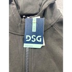 Dsg Girls Sport Fleece Full Zip Hoodie Pure Black Size Xl 14