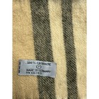 Womens Mens 100  Cashmere Germany Made Plaid Nova Check Warm Scarves Wool Scarf
