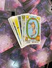   galaxy Purple Tarot Cards For Beginners With Guidebook And Instructions  