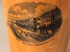 1890s Charleston Sc Mauchline Souvenir Shot Glass Case Box East Battery