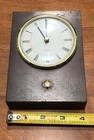 Vintage Hamilton Quartz Desk Clock  Amoco Oil Logo  Hechinger West Germany