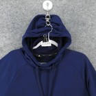 Nike Shirt Mens Large Blue Lightweight Fleece Hoodie Dri-fit Running