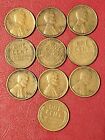 Mixed Roll Of 1920s And 1930s Lincoln Wheat Cents 5 Dates  50 Coins 