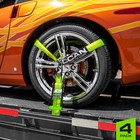 Lasso Car Tie Down - Snap Hooks - 2  X 96   4 Pack - High-viz - 3300 Lbs Swl