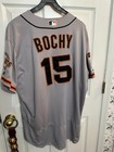 2019 Giants Bruce Bochy Game Used Worn Road Jersey Patches Mlb Hologram Size 52