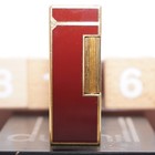 Dunhill Lighter Red Lacquer_ Ultrasonically Cleaned