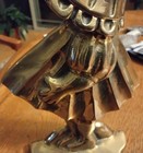 Vintage Holly Hobbie Cast Brass Door Stop bookend