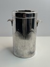 Vintage Greggio Orli Italian Silver Art Deco Style Wine Chiller cooler- Vguc 