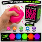 Glow In The Dark Needoh Stress Ball Tiktok Fidget Toy Random Color New Authentic