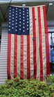 Antique American Spanish American War Period 45 Star Flag  46  X 90   1896-1909