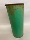 Painted Maple Sap Bucket Green Early 1900 s Galvanized Steel