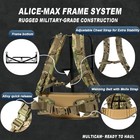 Mt Military Alice Max Pro Pack Frame With  Kidney Pad   Waist Belt Multi-terrian