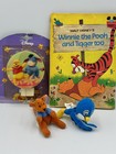 Vintage Disney Winnie The Pooh Lot     Plush Toys  Night Light   1975 Storybook
