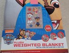 Paw Patrol Plush Weighted Blanket  5 Lbs  40x60 Inches Kids Chase Marshall Skye