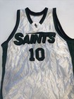 Game Worn Used Seward County Saints Basketball Jersey  10 Size 44